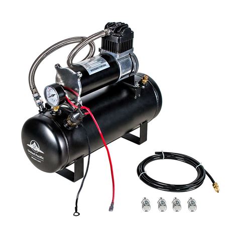 Competition Series Heavy Duty 12v 140 Psi Air Compressor And Tank Kit