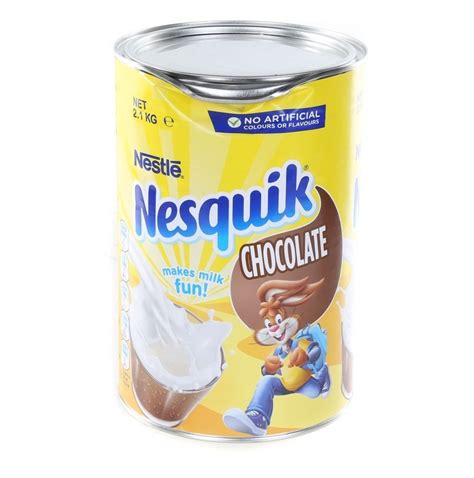 Nestle Nesquik Chocolate 21kg Tin Nb Tin Has A Dent Sncc30001