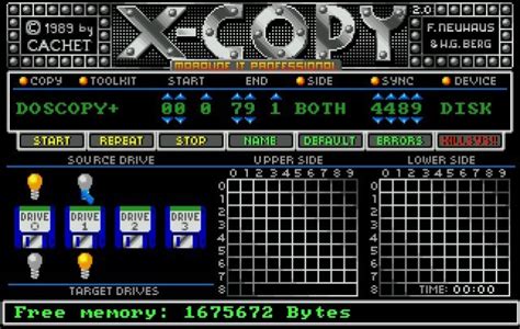 Commodore Amiga X Copy Nexus23 Brøderbund