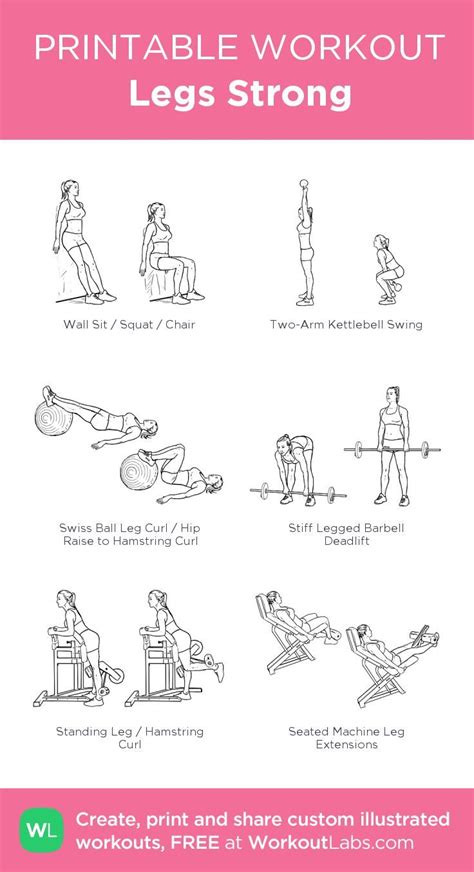 Legs Strong My Visual Workout Created At Click