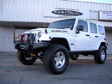 Wicked In White Another Rubitrux Conversion New Jeep Wrangler For