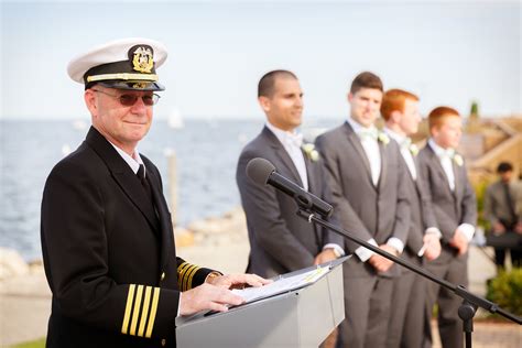 General information on wedding officiants and wedding vow ceremony terms/concepts/themes/process. A truly nautical wedding isn't complete without a real captain as your ceremony officiant ...