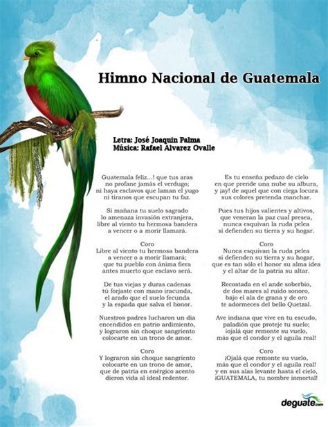 Últimas noticias sobre himno nacional. letra del himno de guatemala - Buscar con Google | Himnos, Guatemala, Himno nacional