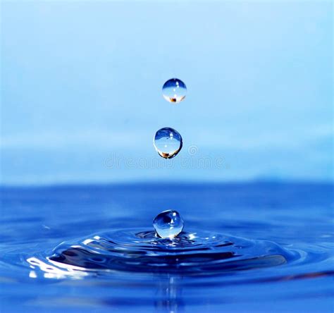 Water Drop Stock Image Image Of Rippled Circle Motion 5713323