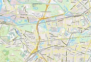 Schloss Charlottenburg-Stadtplan mit Luftaufnahme und Unterkünften von ...