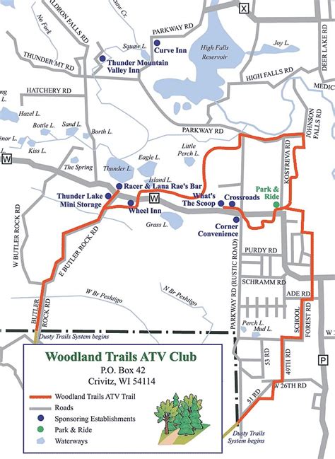 Wisconsin Atv Utv Trail Maps