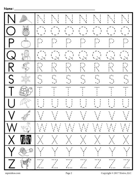 Free Printable Traceable Alphabet Letters Upper And Lowercase Letter
