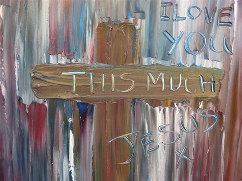 I Love You This Much Painting By Rachael Pragnell Fine Art America