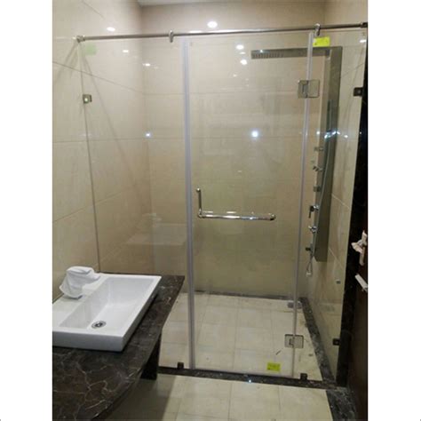 bathroom shower glass partition at 15000 00 inr in bengaluru grf glass connect