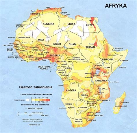 Afryka Mapy Atlas Afrykabizpl