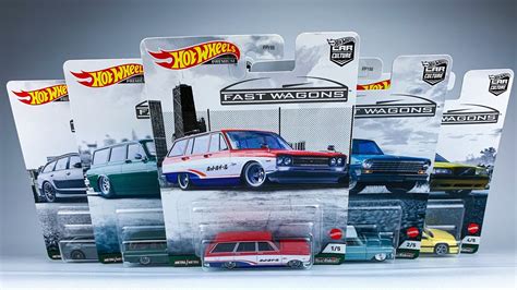 Unboxing Hot Wheels Car Culture Fast Wagons Youtube