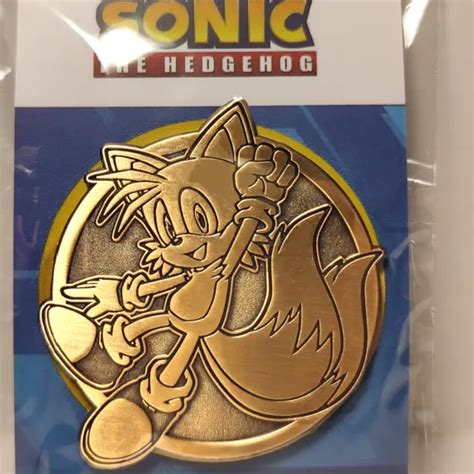 Miles Tails Sonic The Hedgehog Limited Edition Enamel Pin Official