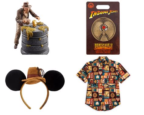 Limited Time Indiana Jones Merchandise With Early Access For Disney