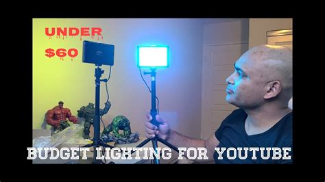 Budget Lighting For Youtube Videos Youtube