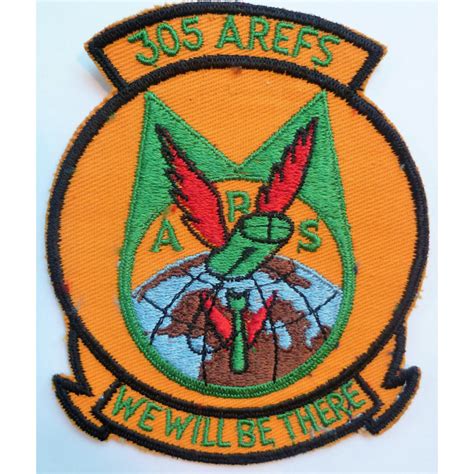 Usaf 305th Air Refueling Squadron Cloth Patch Old An Original Vietnam