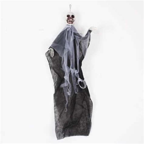 Halloween Skeleton Ghost Hanging Decoration 90cm Partyrama
