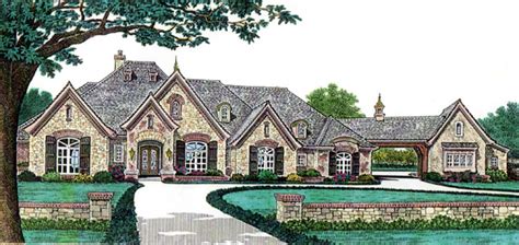 Archival designs' european & french country house plans are inspired by the splendor of the old world rustic manors found in the rural french country side. House Plan 66248 - French Country Style with 3193 Sq Ft, 4 ...