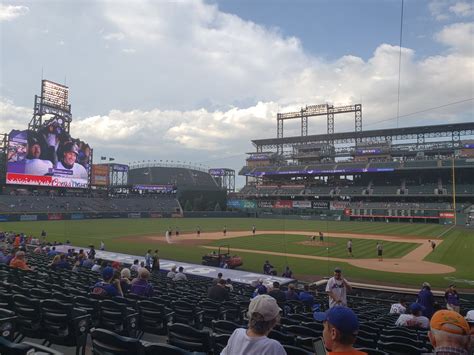 Breakdown Of The Coors Field Seating Chart Colorado Rockies