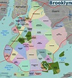 Brooklyn Neighborhoods Map - brooklyn • mappery
