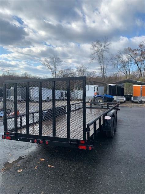 Big Tex 7 X 20 Landscape Trailer New Enclosed Cargo Utility