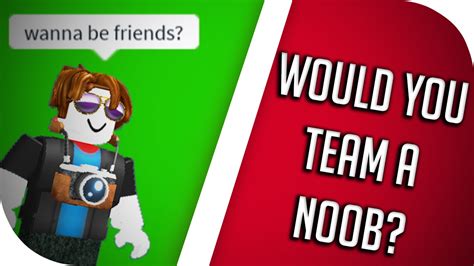 Roblox Noob Social Experiment Wanna Team Youtube