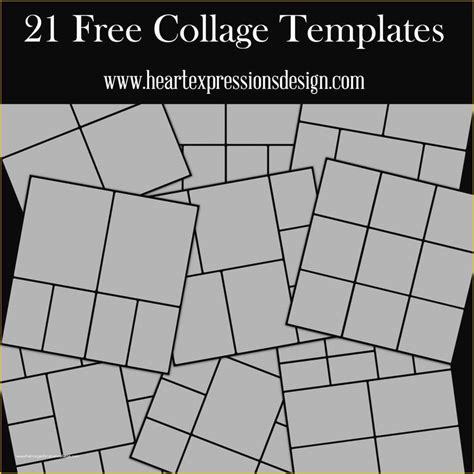Free Printable Collage Templates