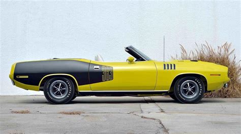 Jim And Chesters Garage — Curious Yellow 1971 Cuda 383 Convertible