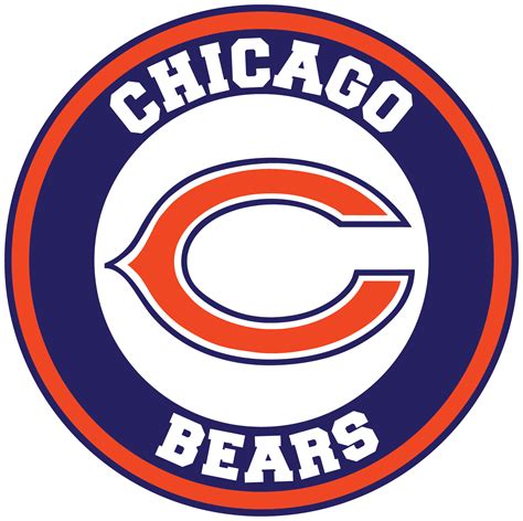 Chicago Bears Circle Logo Vinyl Decal / Sticker 5 sizes!! | Sportz For Less