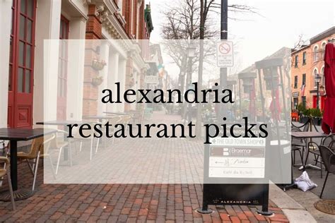 The 14 Best Restaurants In Alexandria Virginia