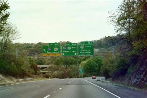 Aaroads Interstate 68 The National Freeway Runs 113