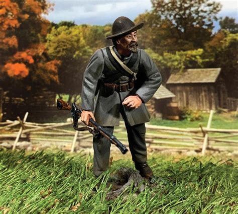 Rodneys Dimestore Gallery 31378 Confederate Infantry Advancing With