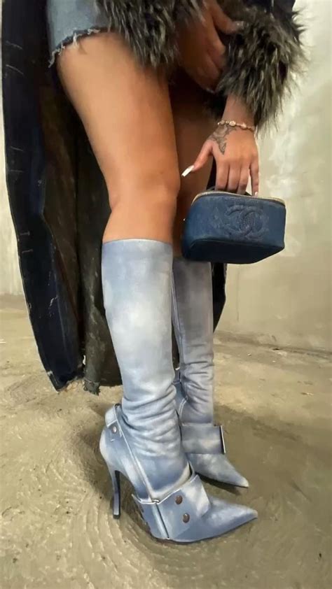 Kali Uchis Boots High Heel Boots Fashion Shoes