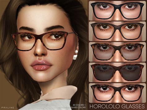 Horololo Glasses By Pralinesims At Tsr Sims 4 Updates