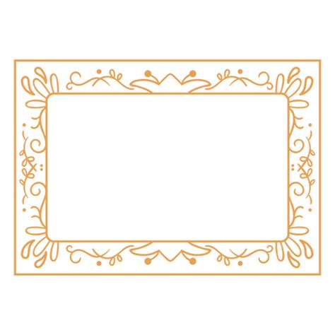 Rectangle Vintage Frame Png And Svg Design For T Shirts