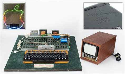 Rare Fully Functional Apple 1 Computer Sells For 458711 At Auction In