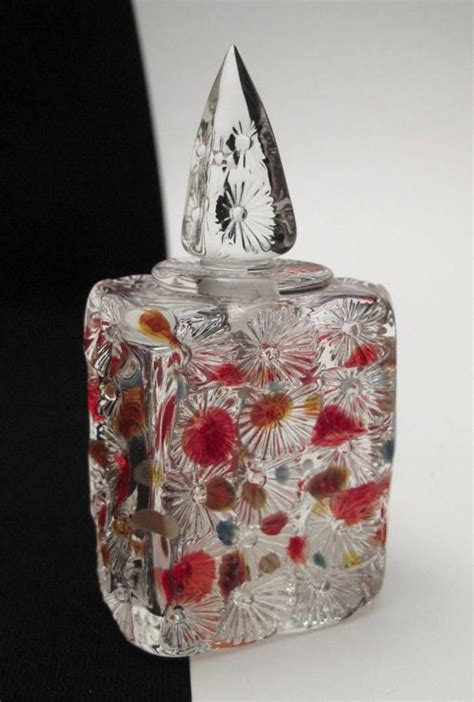 Signed Richard Clements Australian Studio Flamework Art Glass Perfume