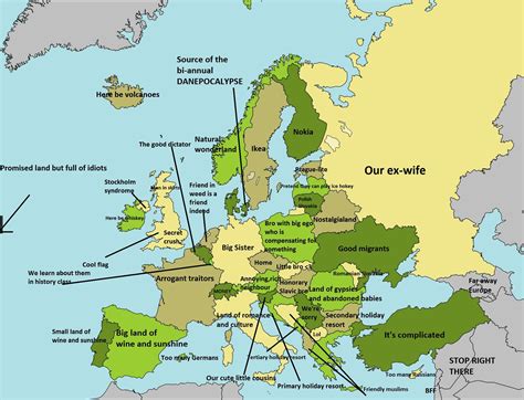 Show Me A Map Of Europe World Map