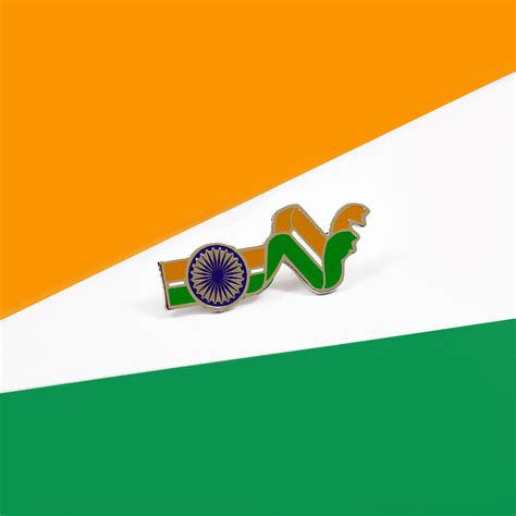 National Flag Of India Lapel Pin Enamel Pin Unique Ts Online