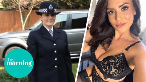 The Former Police Officer Making Over £100000 Every Month On Onlyfans This Morning Youtube