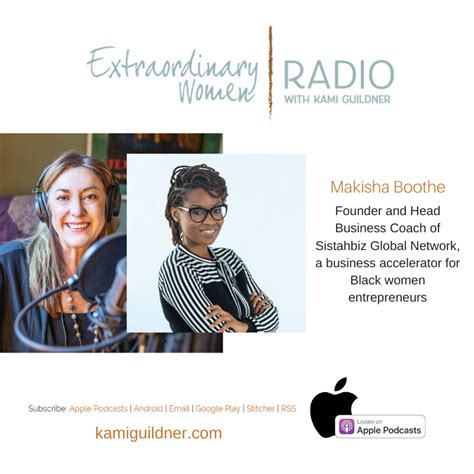 We are aligned to and accountable for a strong vision, inspiring values and. Makisha Boothe: Founder and Head Business Coach of ...