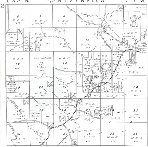 Plat Maps Of Oconto County Wisconsin