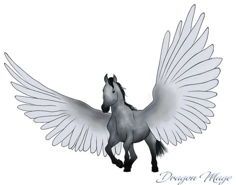 Winged Horse By Chris7clason On Deviantart