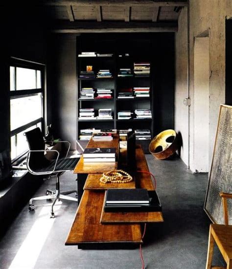 75 Small Home Office Ideas For Men Masculine Interior Designs