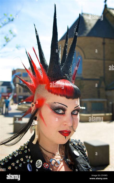 punk rockers from all over the world arrived in blackpool for the annual rebellion festival held