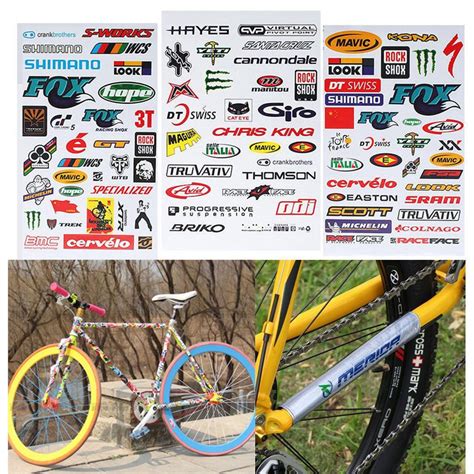 Decals Stickers Truvativ Mountain Bike Bikes Rock Shox Sticker Decal