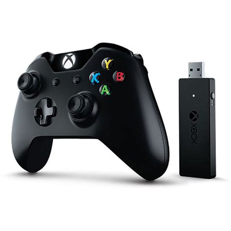 Microsoft Xbox One Controller Wireless Adapter Manette Pc