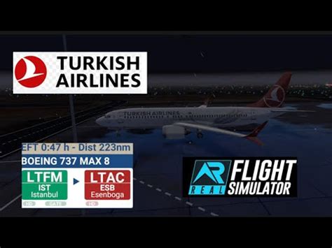Turkish Airlines B M Istanbul To Ankara Boeing Turkishairlines