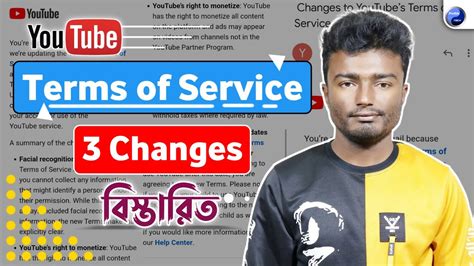 Youtube 3 New Update Changes To Youtubes Terms Of Service Youtube