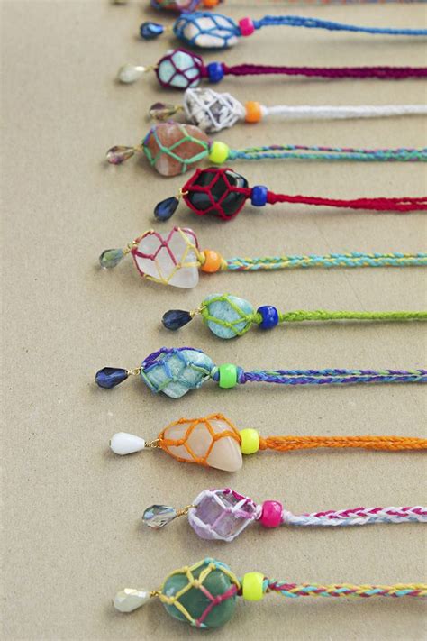 Kid Friendly Bling 6 Diy Necklaces Projects To Try Diy Necklace