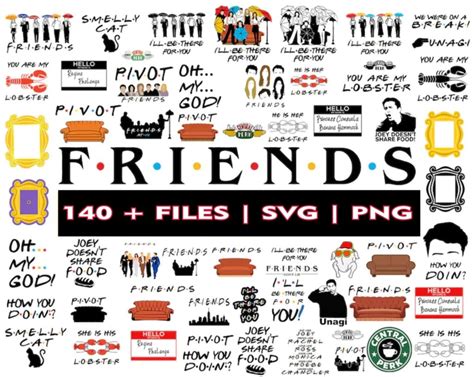 Friends Show Svg Free Svg Cut Files